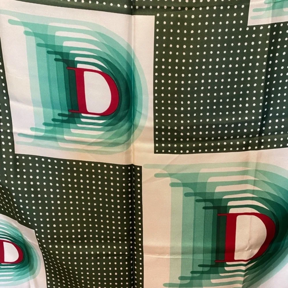 Christian Dior Scarf 30 1/2 by 301/2